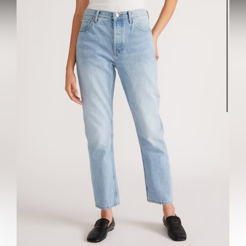 Everlane 90’s Cheeky Jean Vintage Sun bleached Blue